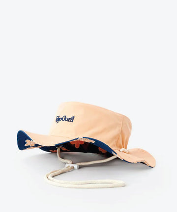 Rip Curl Mixed Reversible UPF Bucket - Girl - Apricot